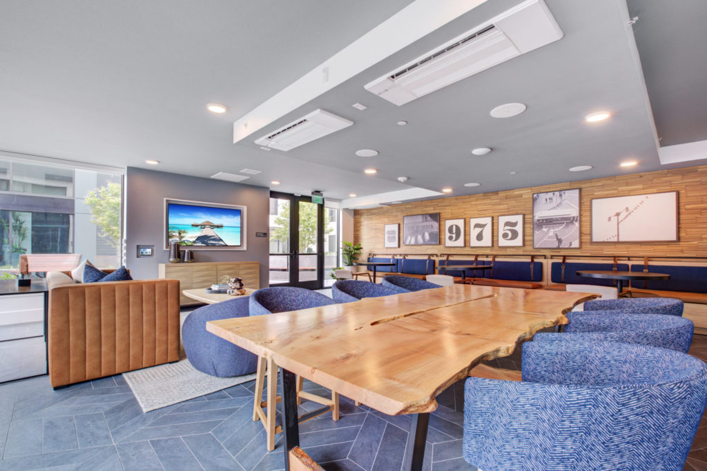 Coworking space with work stations and conference rooms - Social Fun at Astella Apartments