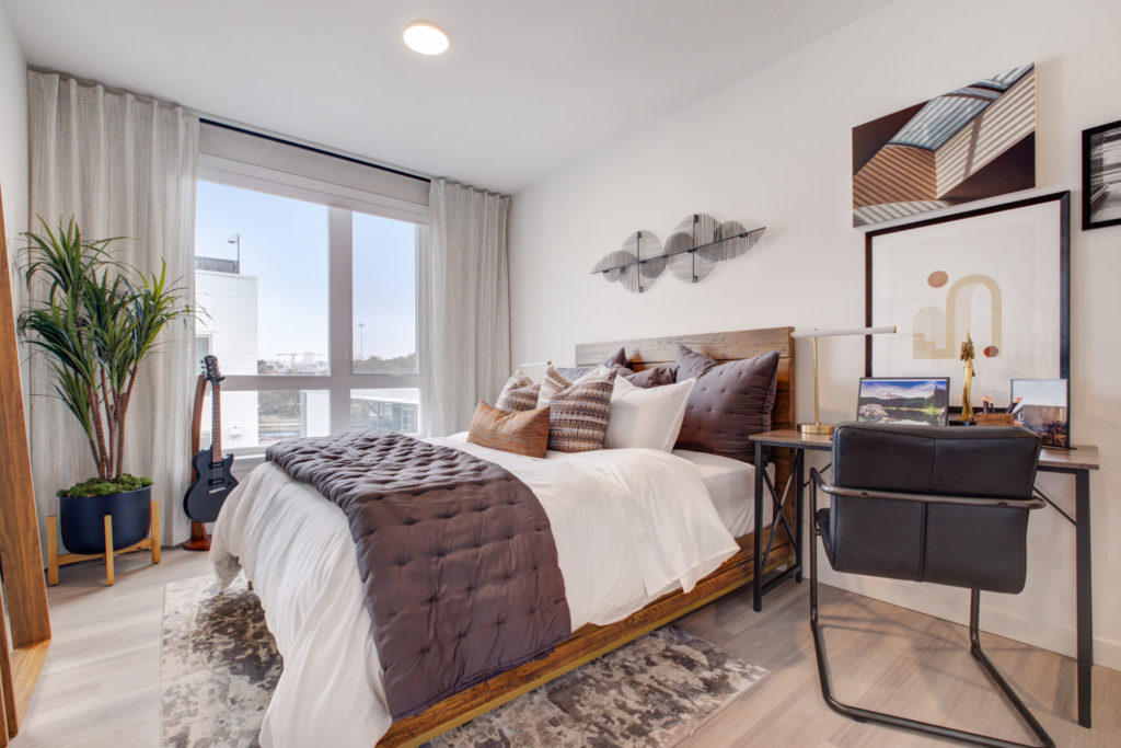 Spacious bedrooms with large windows and natural light - Time to Focus on Comfort